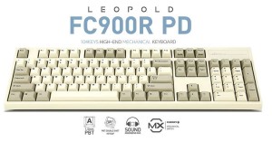 Bàn phím cơ Leopold FC900R PD White Grey Cherry Blue switch